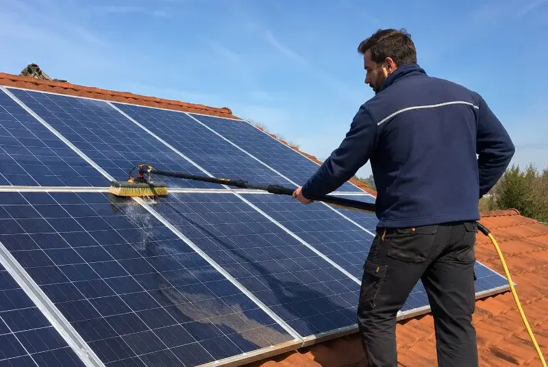 Nettoyage et entretien de panneaux solaires à Belmont-d'Azergues